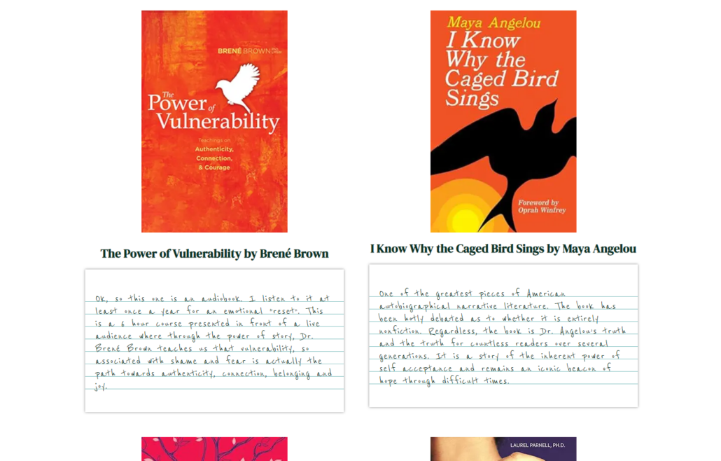 Your Story Counseling Resources Page
