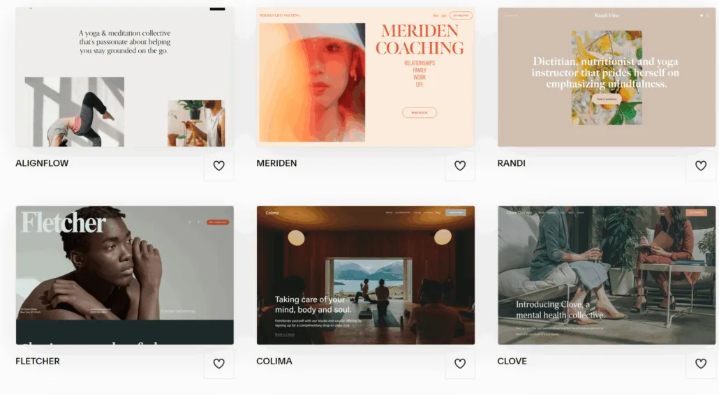 Squarespace Templates