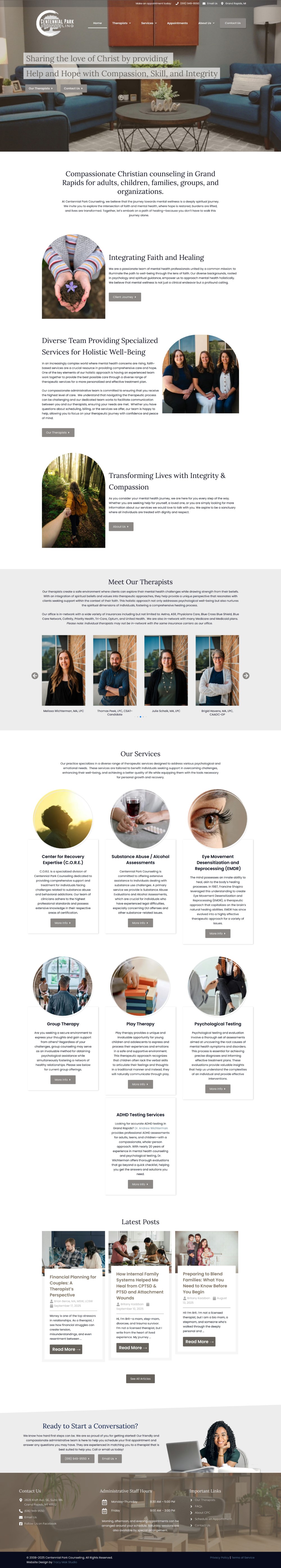 Centennial Park Counseling Homepage
